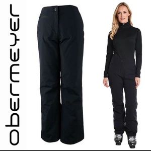 OBERMEYER WOMEN'S SUGARBUSH BLACK SKI SNOW PANTS 4
